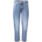 Blue Cotton Women's Jeans