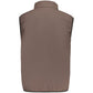 Brown Polyester Men's Vest