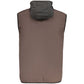 Brown Polyester Men's Vest