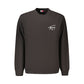 Black Cotton Men's Sweatshirt