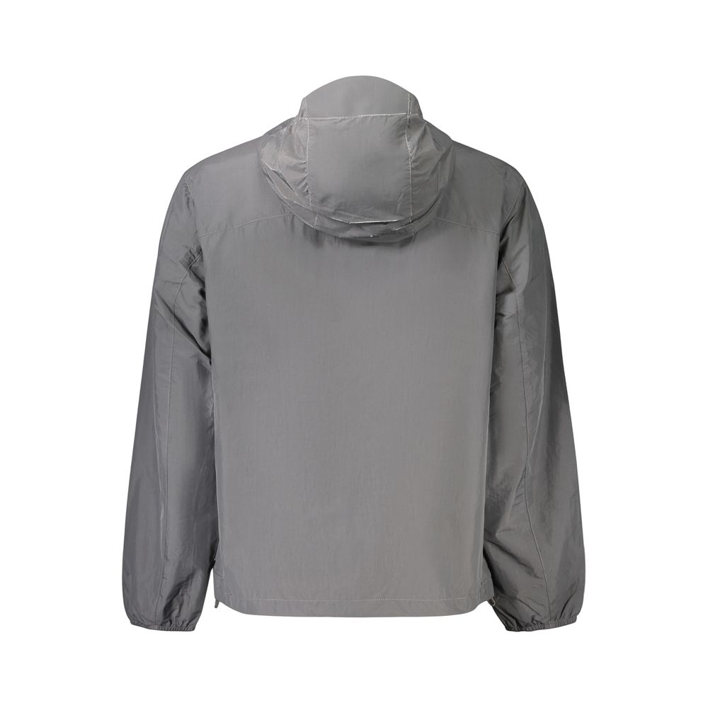 Gray Polyamide Men's Jacket