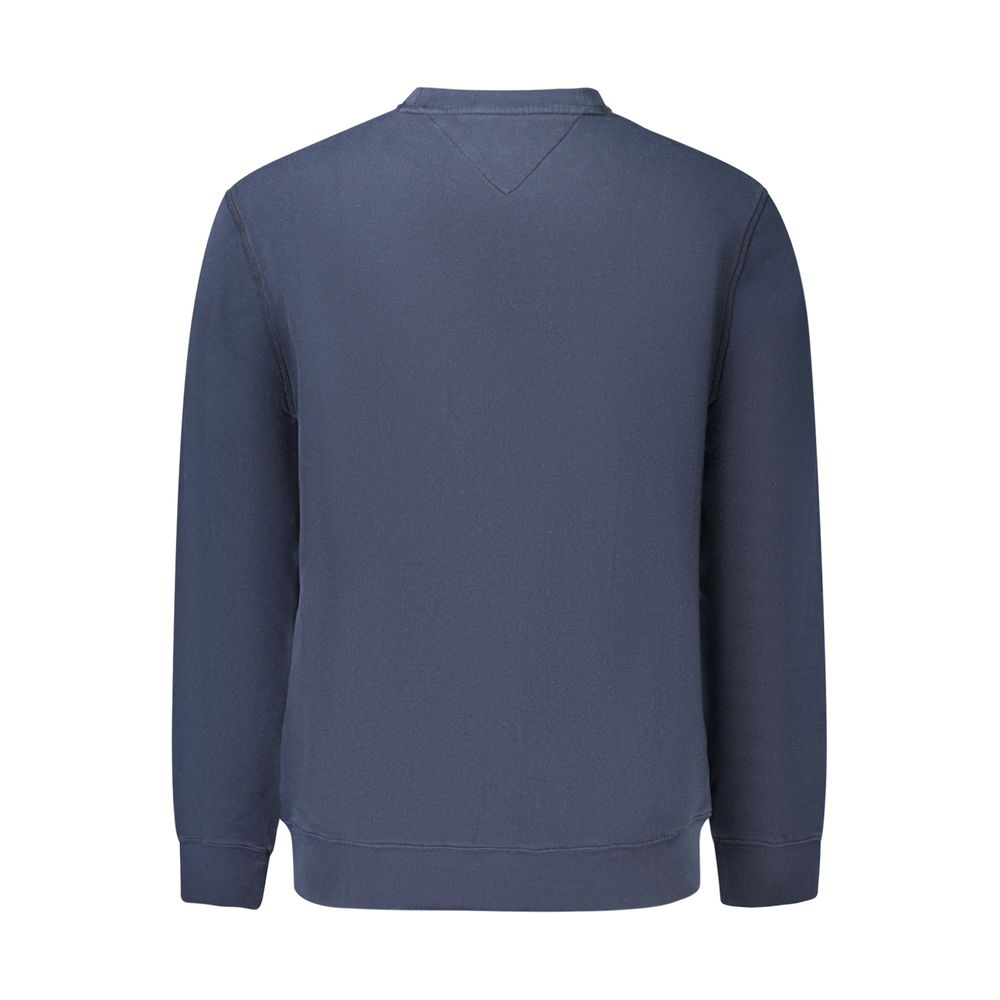 Blue Cotton Men's Sweatshirt