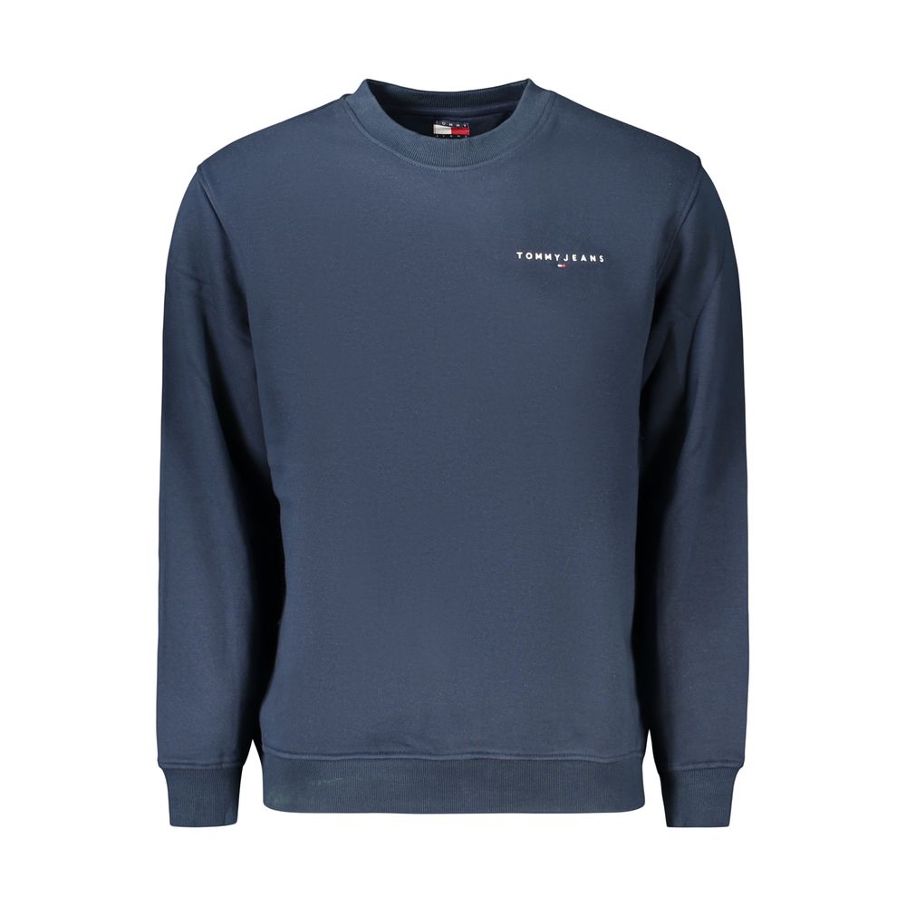 Blue Cotton Men's Sweatshirt
