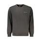 Black Cotton Men Sweatshirt