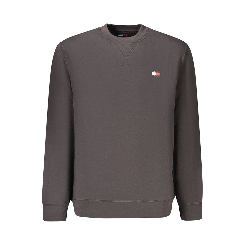 Black Cotton Sweatshirt