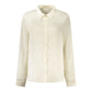 White Polyester Dress Shirt