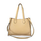 Beige Polyethylene Handbag
