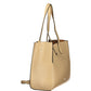 Beige Polyethylene Handbag