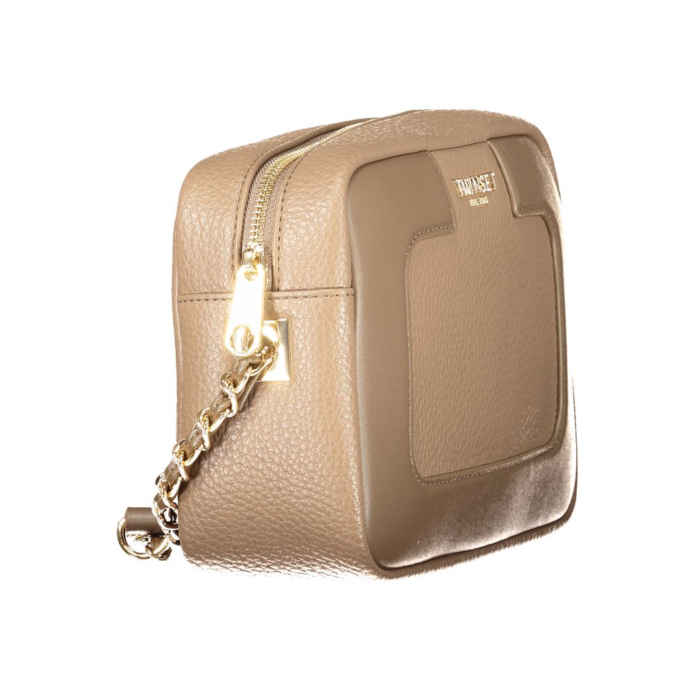 Brown Polyethylene Handbag