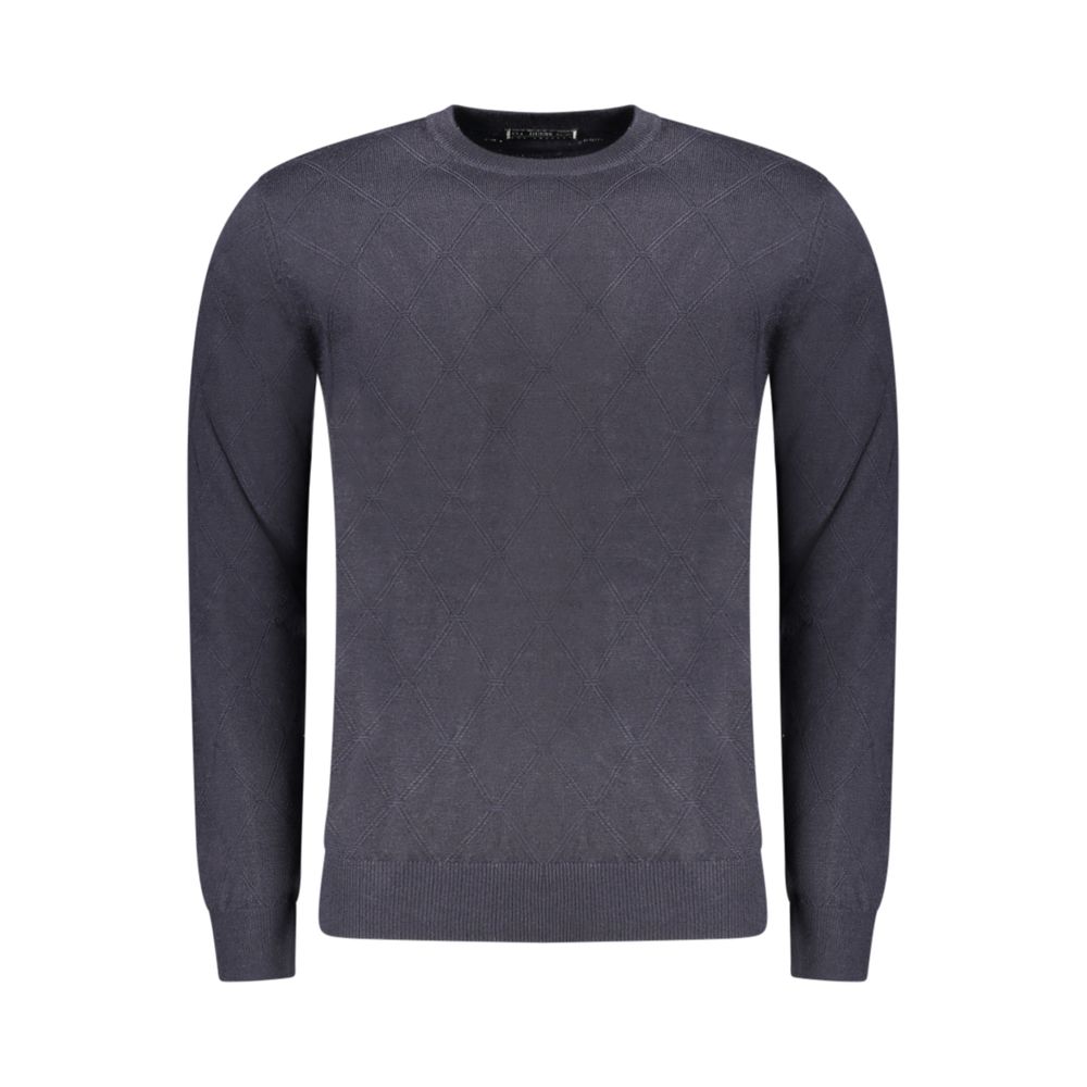 Blue Wool Sweatshirt