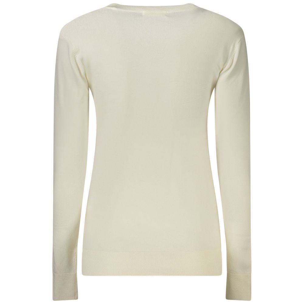 White Viscose Sweatshirt