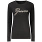 Black Viscose Sweatshirt