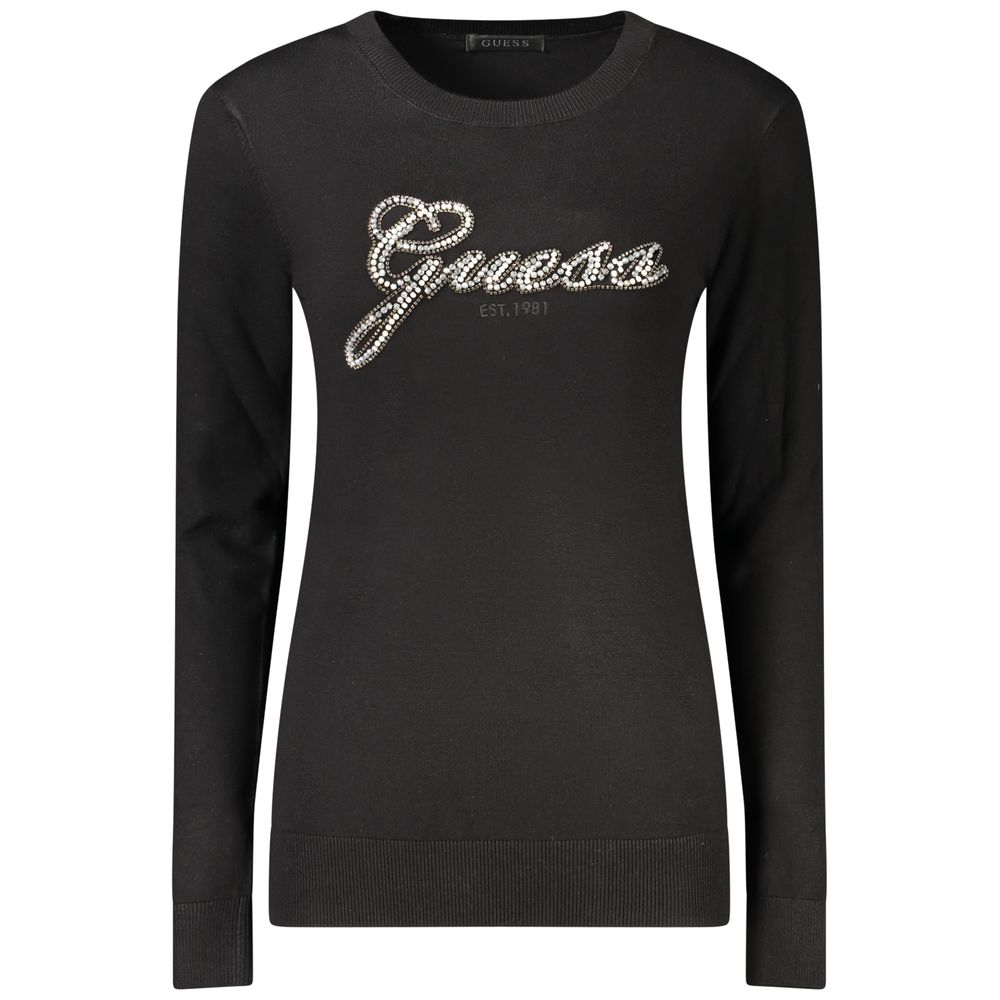 Black Viscose Sweatshirt