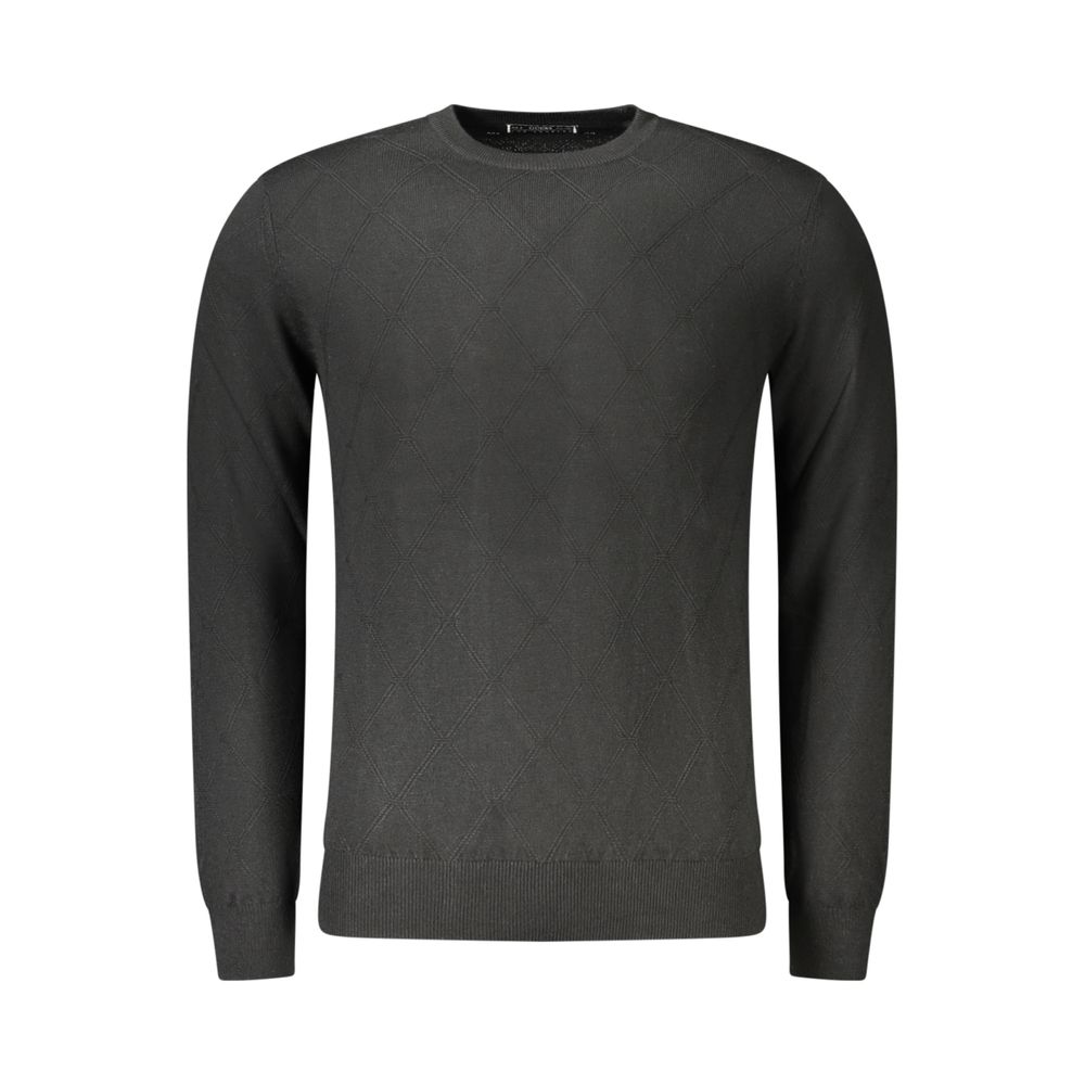 Black Wool Sweatshirt