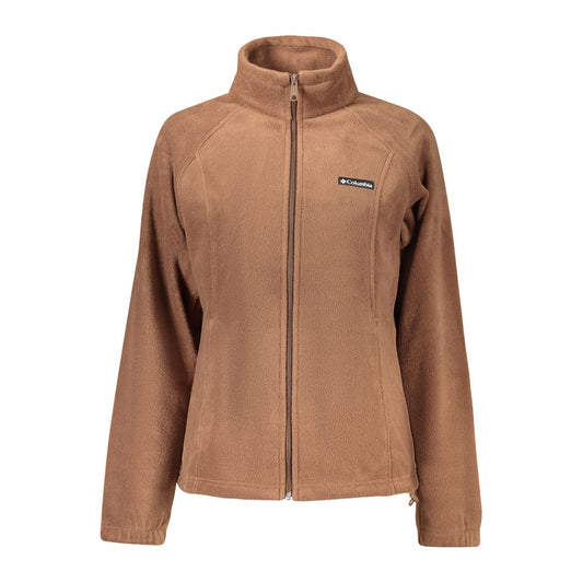 Brown Polyester Women's Sweatshirt