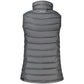 Black Polyester Sleeveless Jacket
