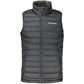 Black Polyester Sleeveless Jacket