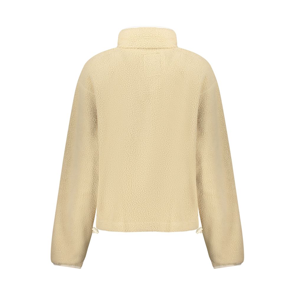 Beige Polyester Sweatshirt
