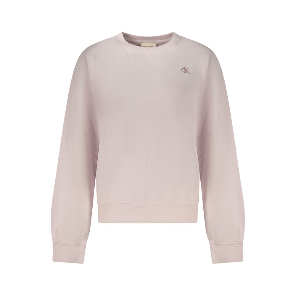 Pink Cotton Sweatshirt