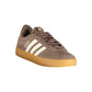 Brown Polyester Athletic Sneakers
