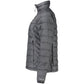 Black Polyester Full-Length Jacket
