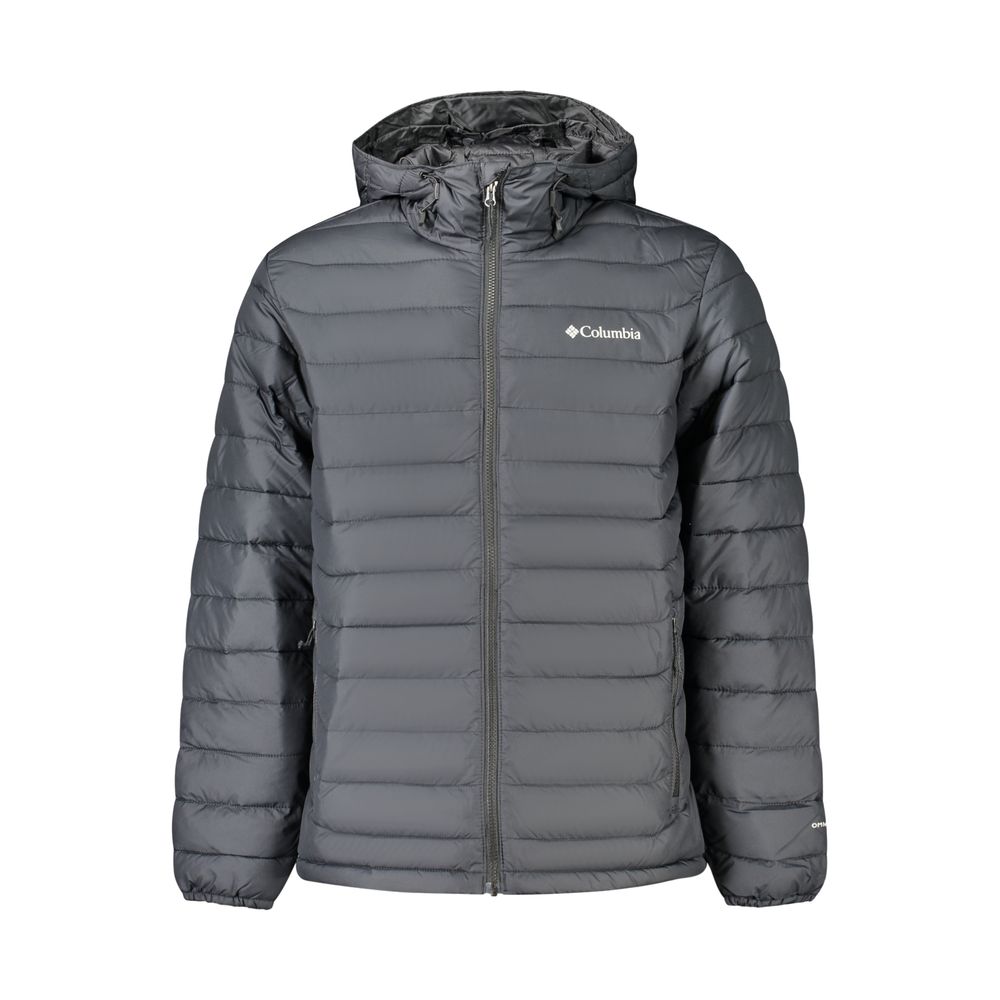 Black Polyester Shell Jacket
