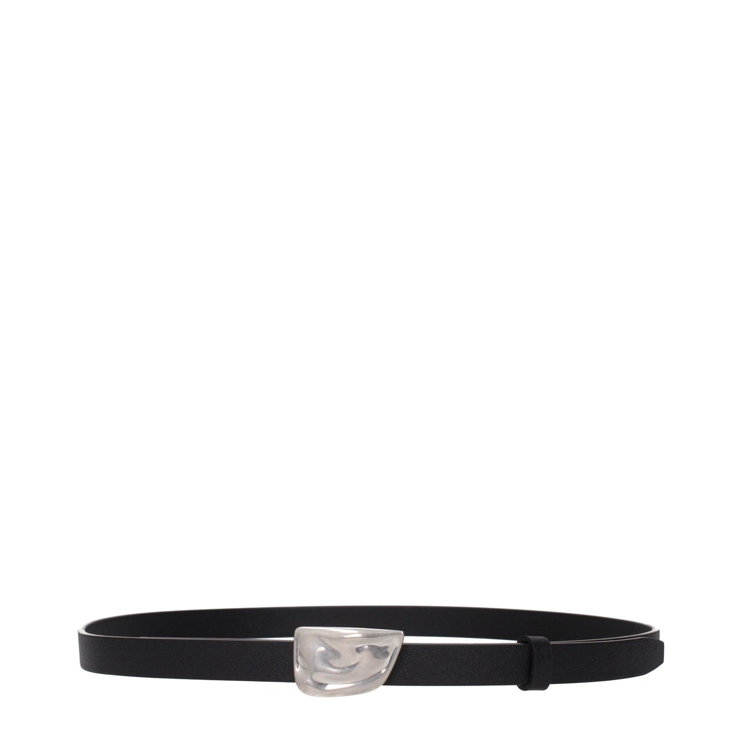 Black Leather Regular Belt
