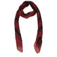 Red Cotton Foulard