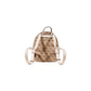 Beige Polyethylene Backpack