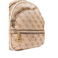 Beige Polyethylene Backpack