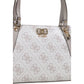 Beige Polyethylene Handbag
