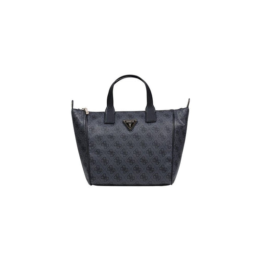 Gray Polyethylene Handbag