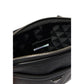Black Polyethylene Messenger Bag