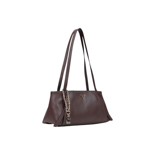 Brown Polyethylene Handbag
