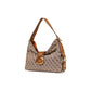 Beige Polyester Handbag