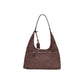 Brown Polyester Handbag