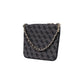 Gray Polyester Handbag