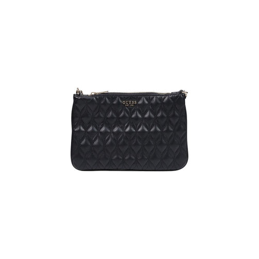 Black Polyethylene Clutch Bag