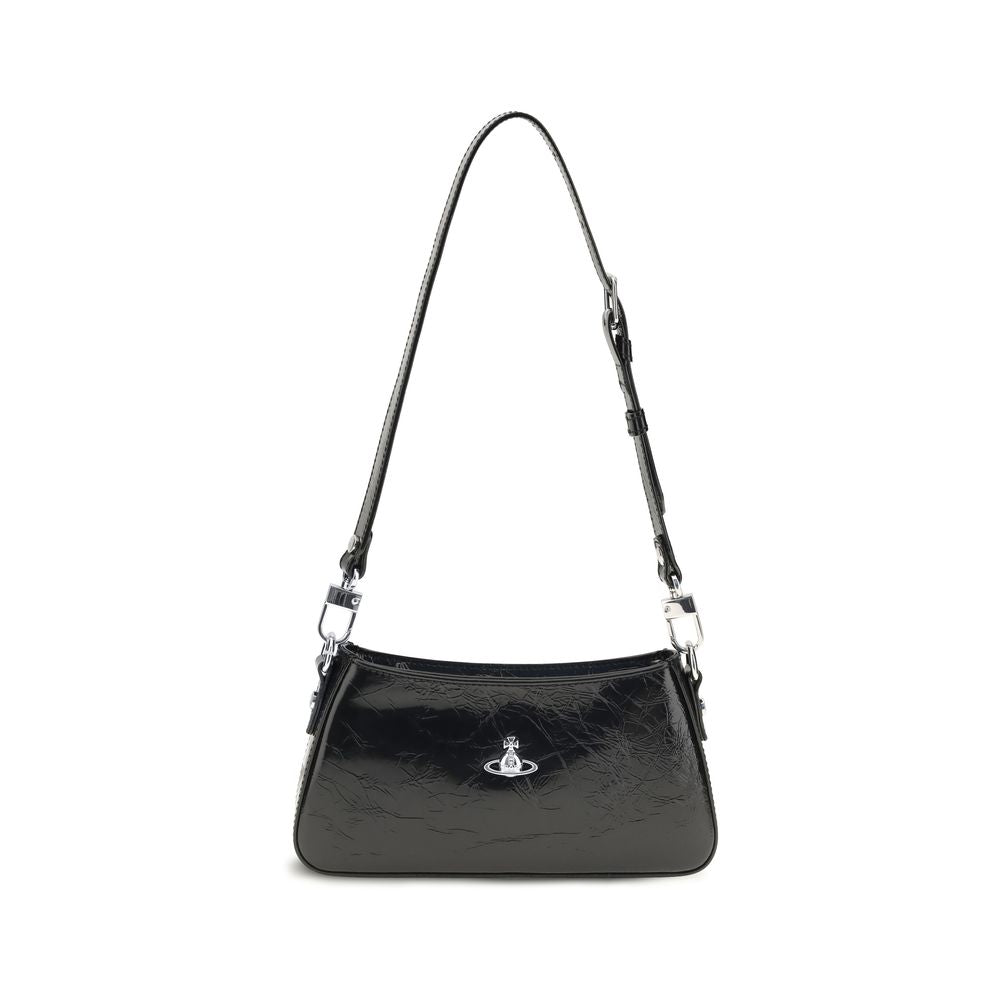 Black Calf Leather Bos Taurus Shoulder Bag