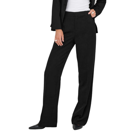 Black Polyester Dress Pants