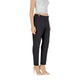 Black Recycled Polyester Casual Pants