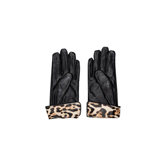 Black Leather Gloves