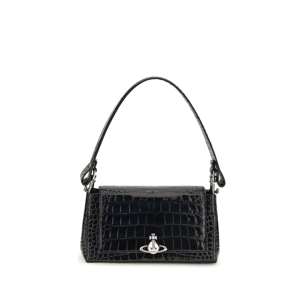 Black Calf Leather Bos Taurus Shoulder Bag
