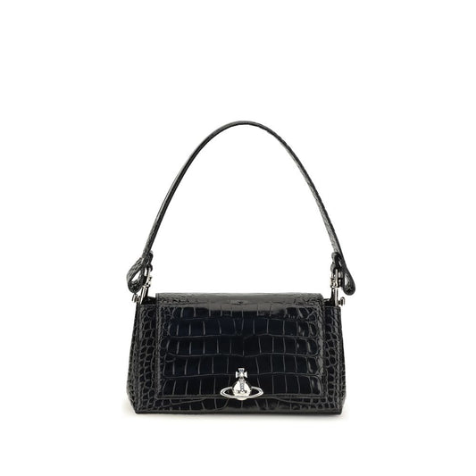 Black Calf Leather Bos Taurus Shoulder Bag