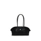 Black Calf Leather Bos Taurus Shoulder Bag