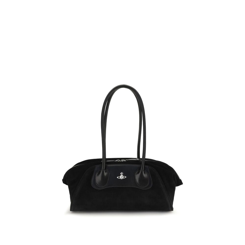 Black Calf Leather Bos Taurus Shoulder Bag