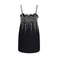 Black Wool Oves Aries Cocktail Dress