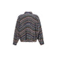 Multicolor Fabric Full-Length Jacket