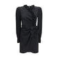 Black Silk Cocktail Dress
