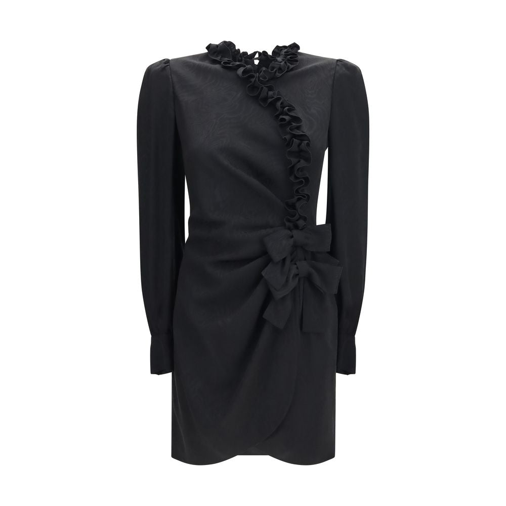 Black Silk Cocktail Dress